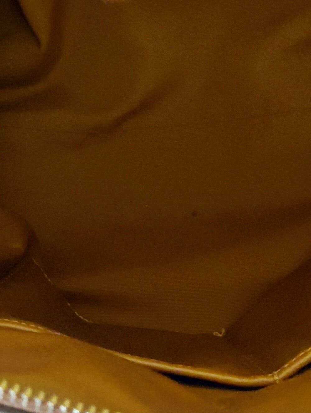Coach Cognac Pebble Leather Brown Tote Gold Hardware Purse Bag - Picture 12 of 12